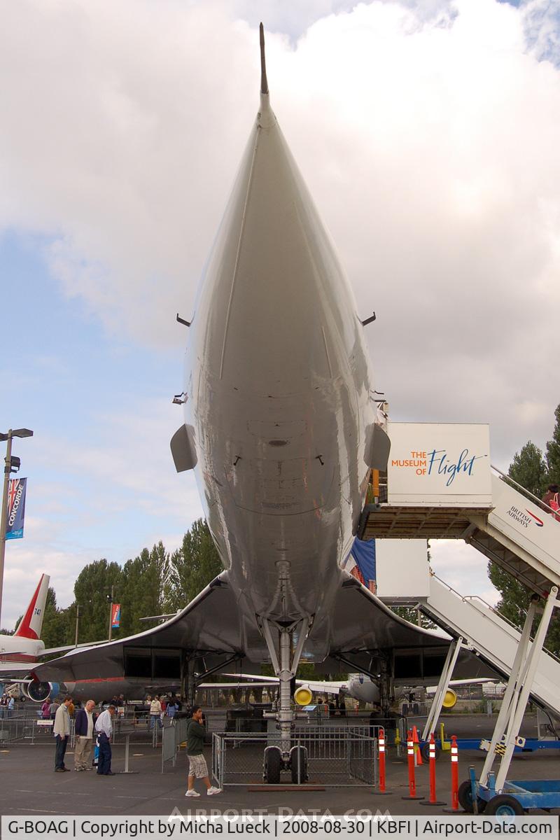 G-BOAG, 1978 Aerospatiale-BAC Concorde 1-102 C/N 100-014, At the Museum of Flight