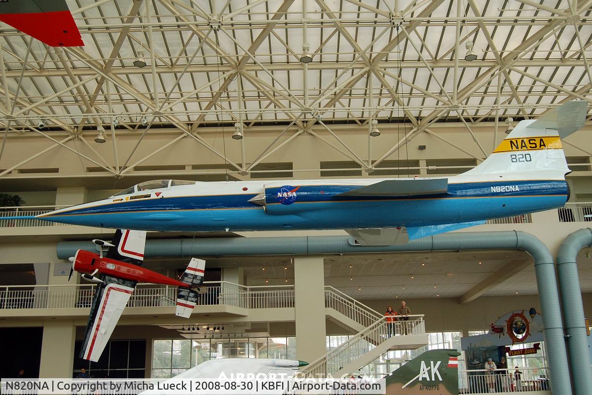 N820NA, 1957 Lockheed F-104C Starfighter C/N 383-1222, At the Museum of Flight