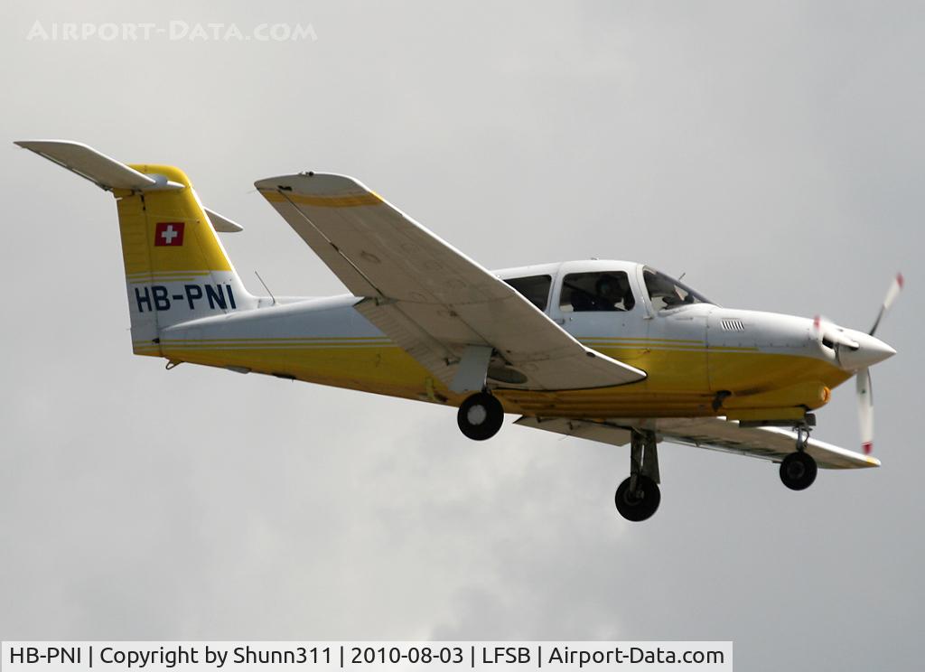 HB-PNI, 1984 Piper PA-28RT-201T Turbo Arrow IV C/N 28R-8431018, Landing rwy 16
