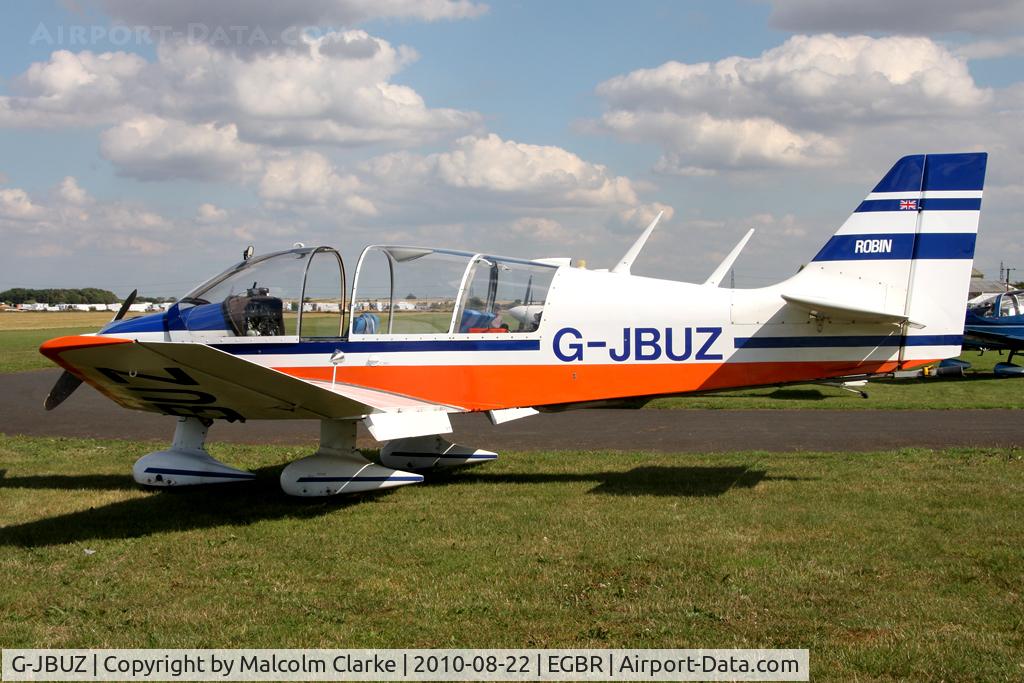 G-JBUZ, 1976 Robin DR-400-180R Remorqueur Regent C/N 1158, Robin DR400-180R Remorqueur at Breighton Airfield's Summer Madness All Comers Fly-In in August 2010.
