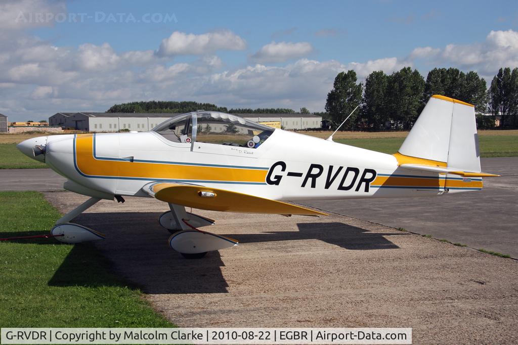 G-RVDR, 2001 Vans RV-6A C/N PFA 181A-13098, Vans RV-6A at Breighton Airfield's Summer Madness All Comers Fly-In in August 2010.
