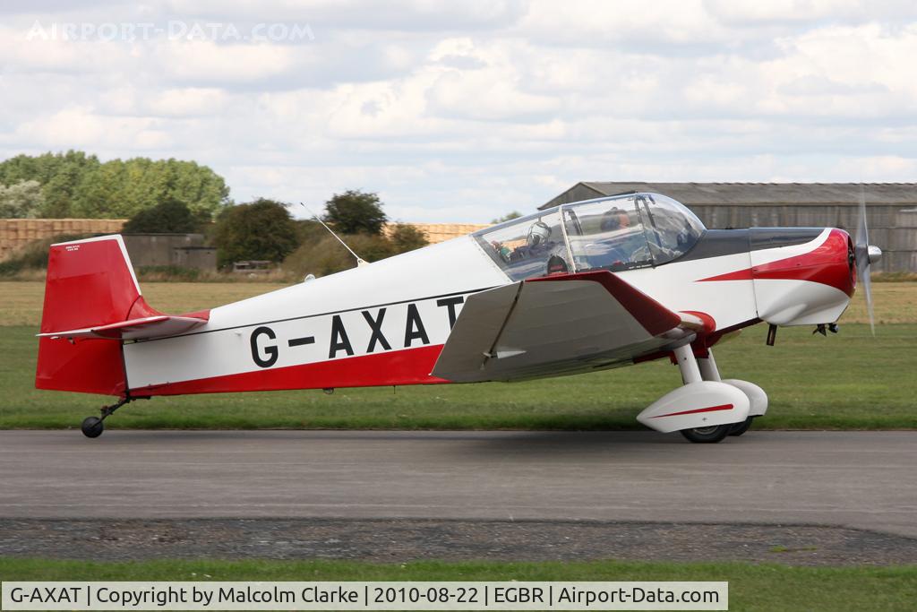 G-AXAT, 1958 Jodel D-117A C/N 836, Jodel D-117A at Breighton Airfield's Summer Madness All Comers Fly-In in August 2010.