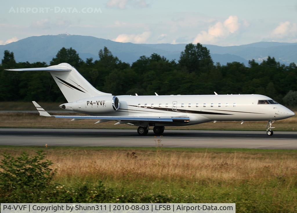 P4-VVF, 2004 Bombardier BD-700-1A10 Global Express C/N 9147, Taking off rwy 16