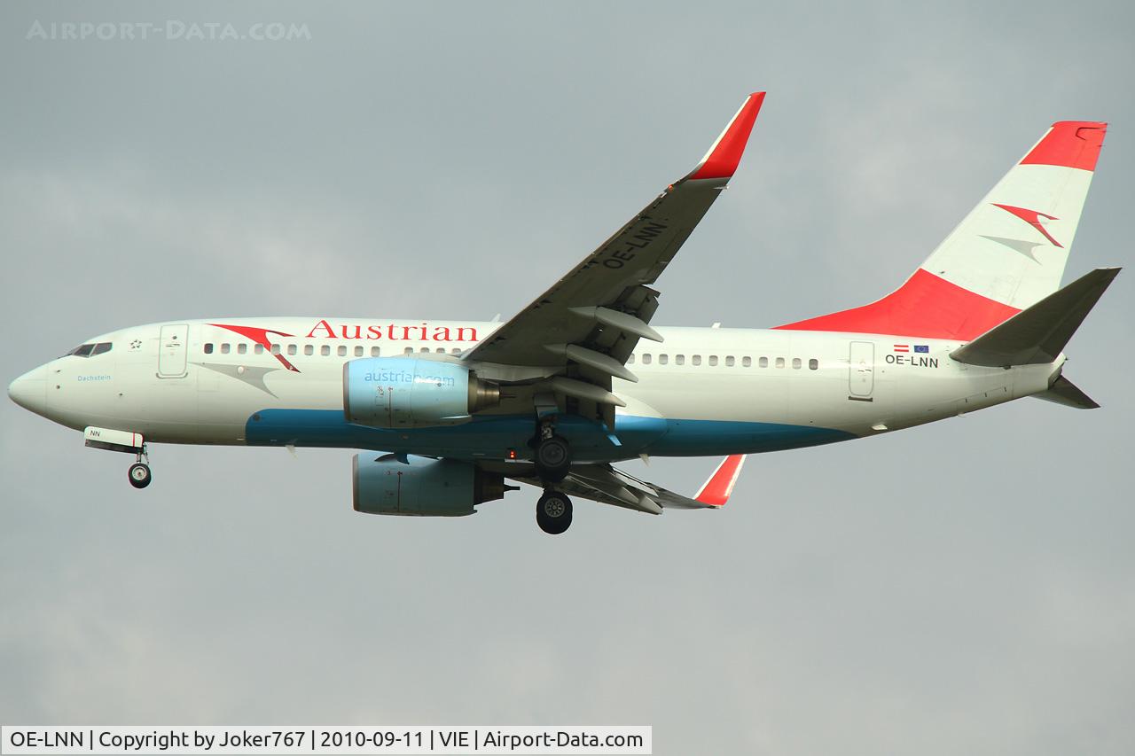 OE-LNN, 2000 Boeing 737-7Z9 C/N 30418, Austrian Airlines