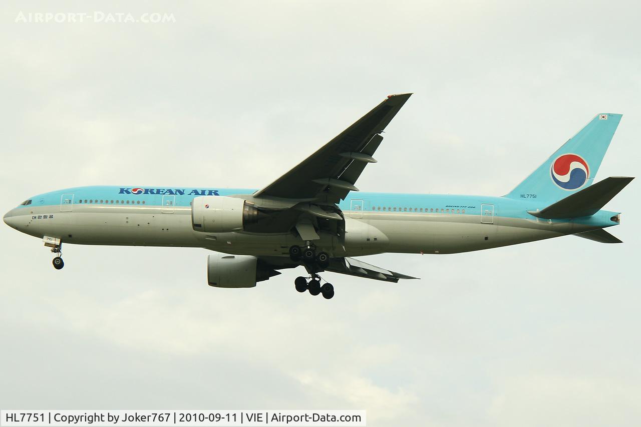HL7751, 2007 Boeing 777-2B5/ER C/N 34210, Korean Air