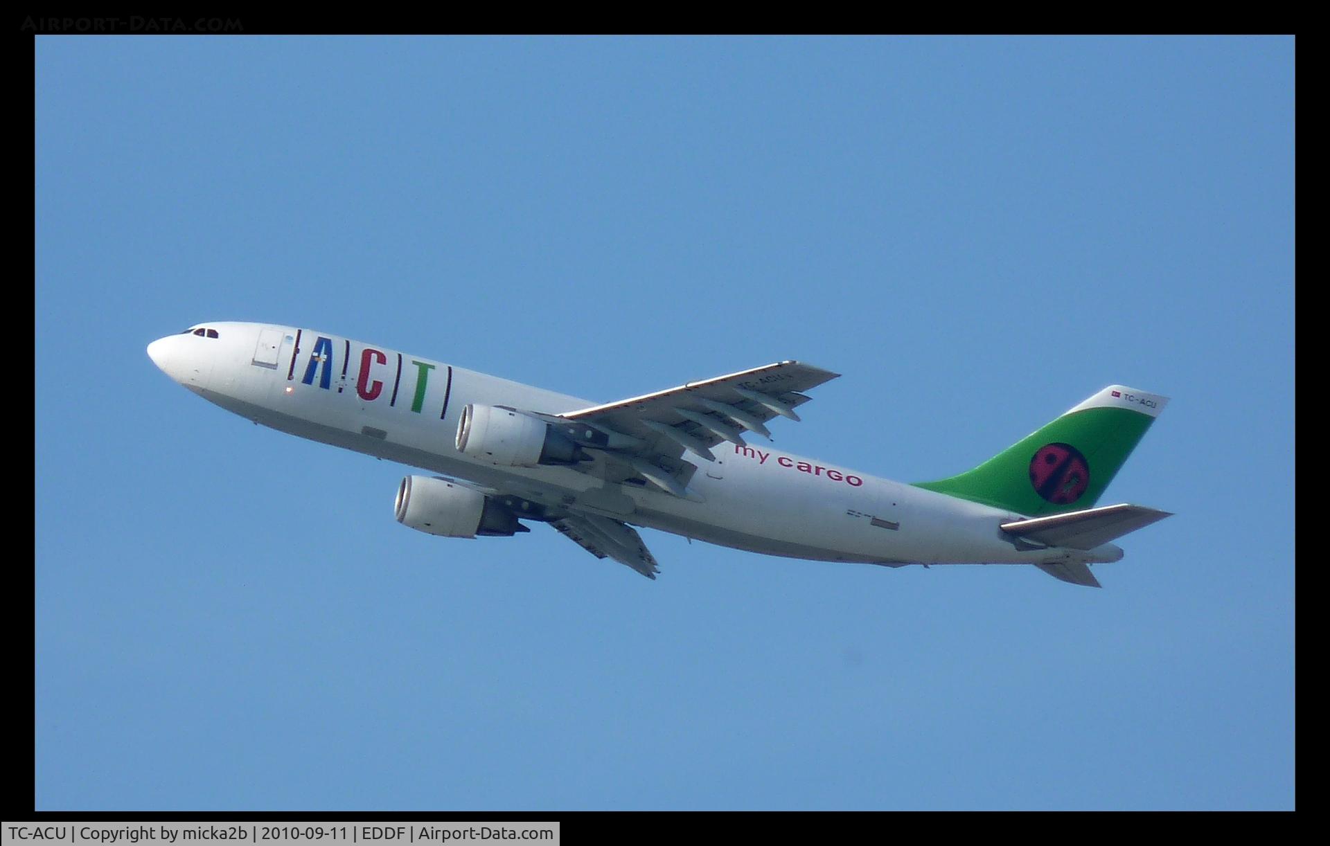 TC-ACU, 1982 Airbus A300B4-203 C/N 183, Take Off.