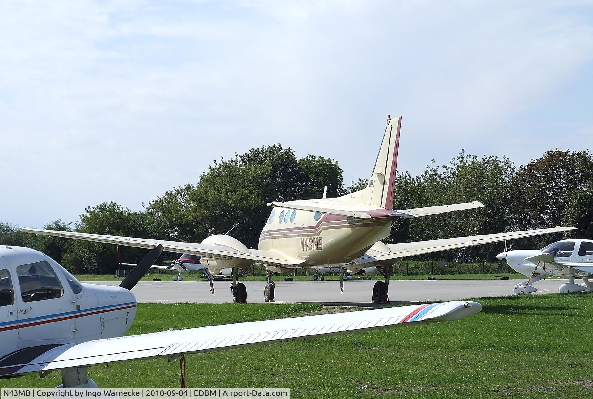N43MB, 1969 Beech B90 C/N LJ-463, Beechcraft B90 King Air at Magdeburg airfield