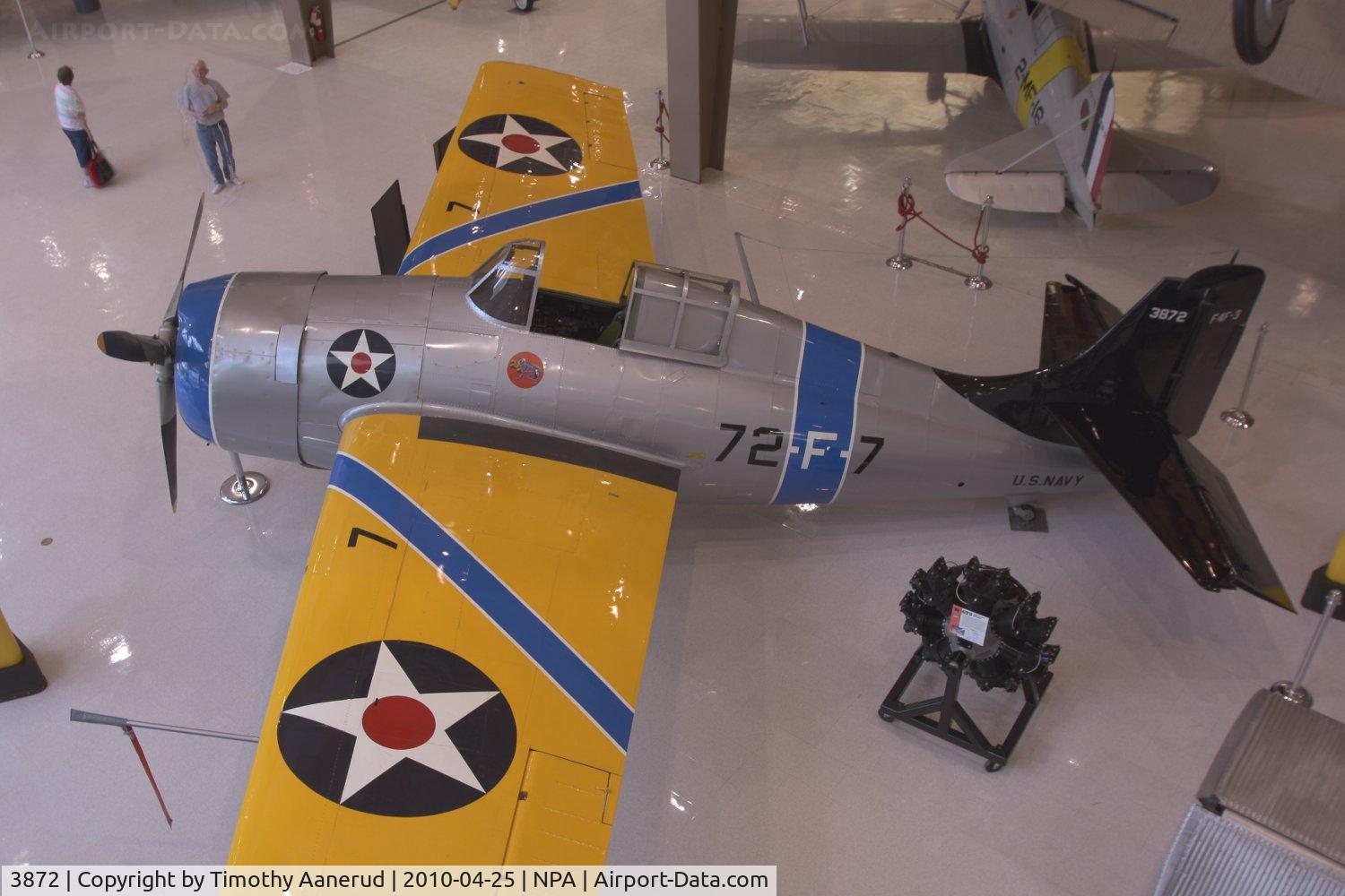 3872, Grumman F4F-3 Wildcat C/N 754, Grumman F3F-3 Wildcat, c/n: Unknown, recovered from Lake Michigan, HDR image