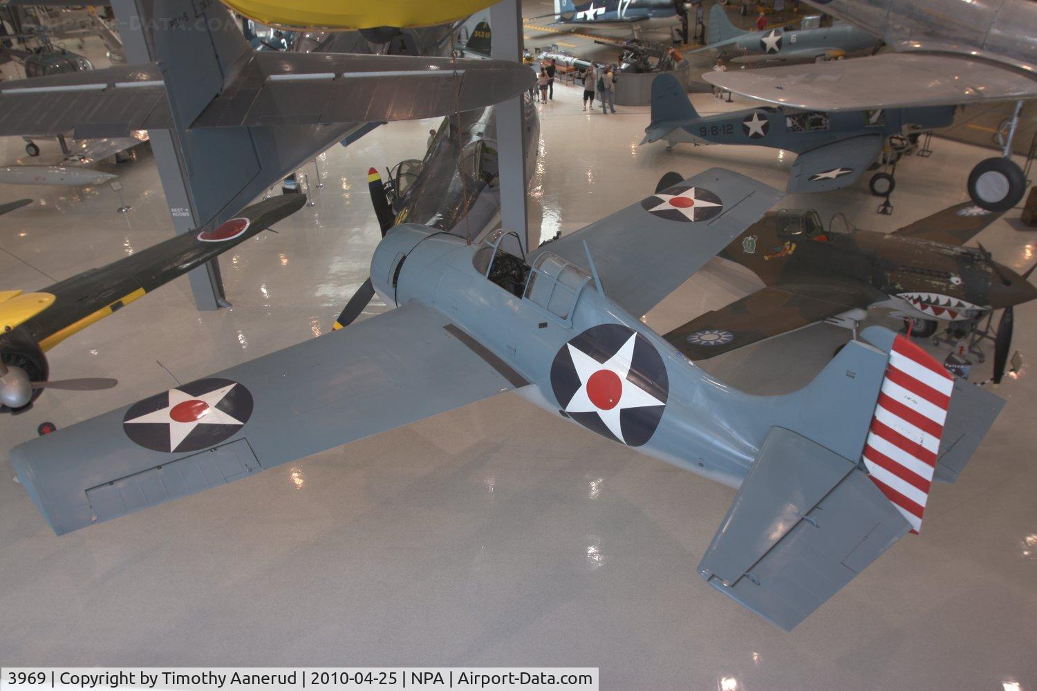 3969, Grumman F4F-3A Wildcat C/N 851, Grumman F4F-3A Wildcat, c/n: 851, HDR image