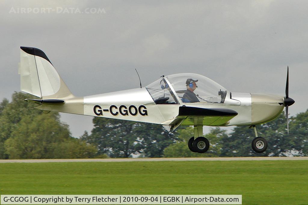 G-CGOG, 2010 Aerotechnik EV-97A Eurostar C/N LAA 315A-14980, AEROTECHNIK EV-97A EUROSTAR 
Serial No.: LAA 315A-14980 
at 2010 LAA National Rally