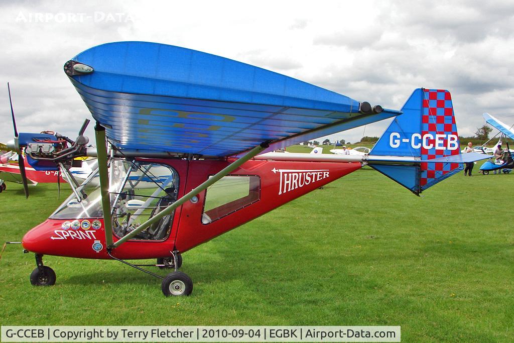 G-CCEB, 2003 Thruster T600N 450 C/N 0035-T600N-085, 2003 Thruster Air Services Ltd THRUSTER T600N 450, c/n: 0035-T600N-085 at 2010 LAA National Rally