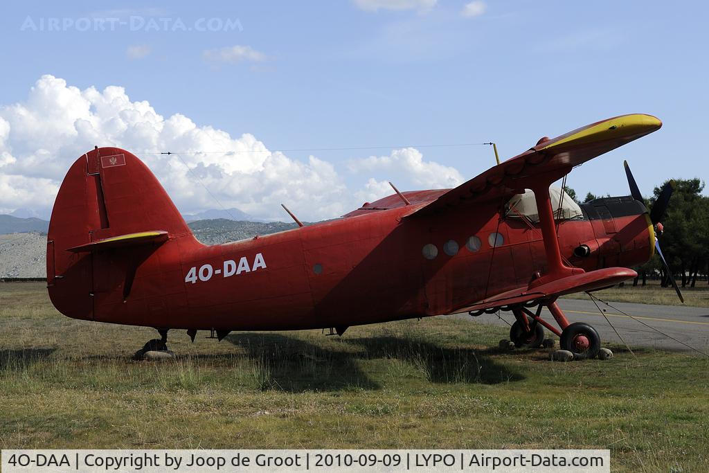 4O-DAA, Antonov An-2 C/N 1G1-0000, Di Air operates a single An-2