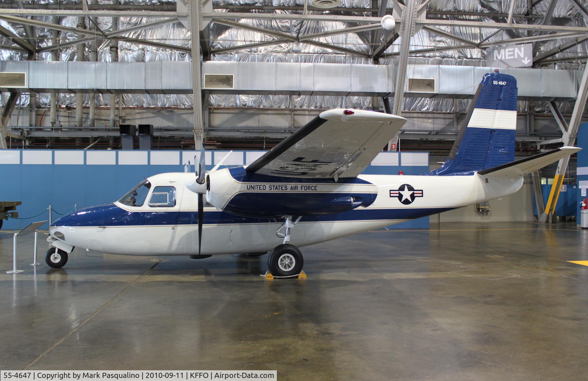 55-4647, 1955 Aero Commander U-4B (L-26C) C/N 680-315-10, Aero Commander U-4B-AD