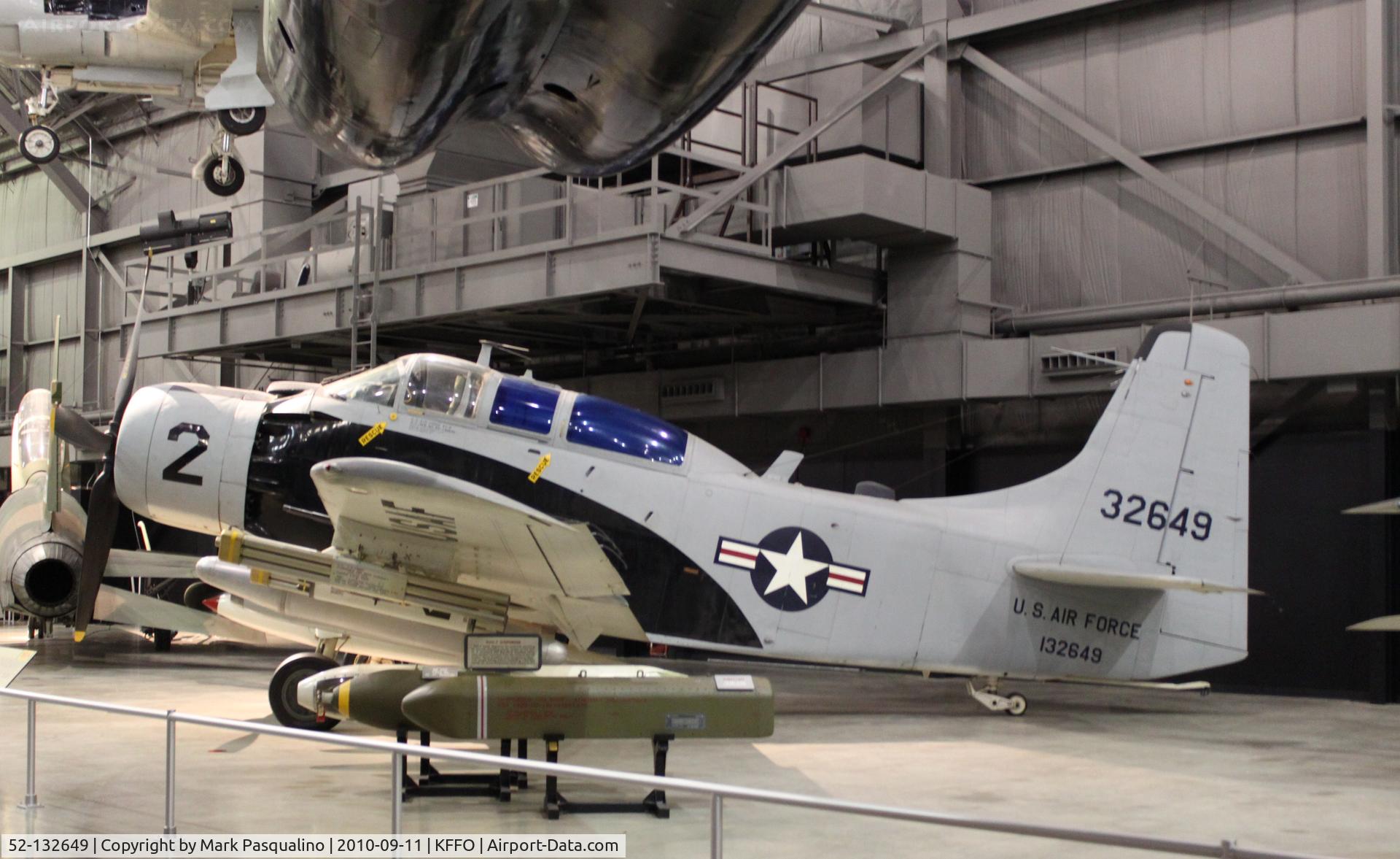 52-132649, 1952 Douglas A-1E Skyraider C/N 9506, Douglas A-1E