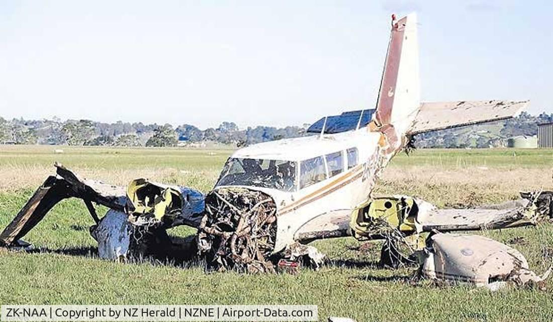ZK-NAA, 1969 Piper PA-30 C Twin Comanche C/N 30-1785, ZK-NAA's Last Landing