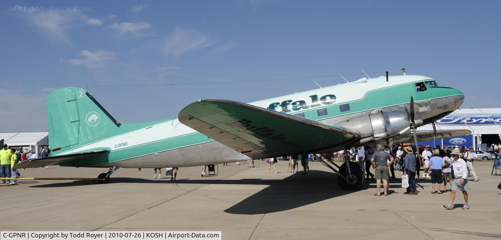 C-GPNR, 1942 Douglas DC3C-S1C3G (C-47A) C/N 13333, EAA AIRVENTURE 2010