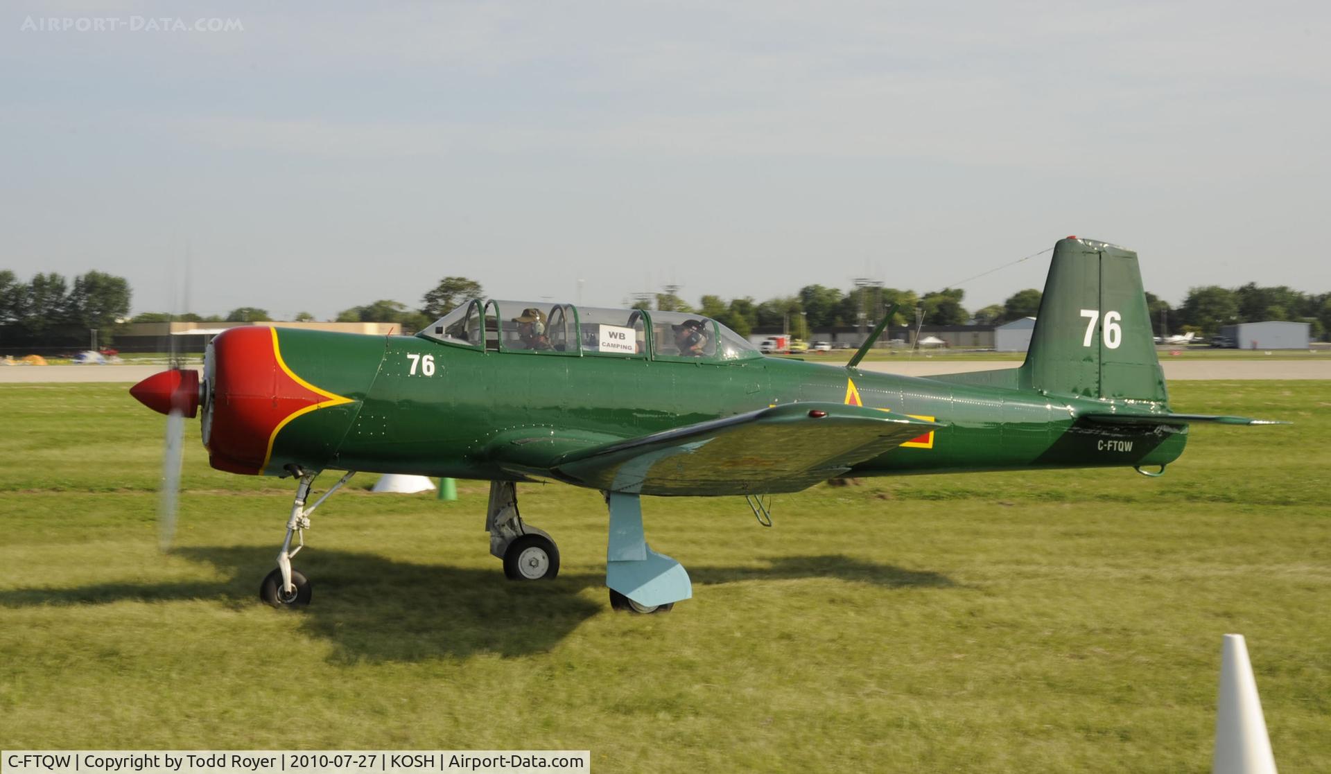 C-FTQW, 1966 Nanchang CJ-6A C/N 1732037, EAA AIRVENTURE 2010
