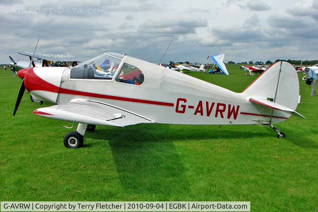 G-AVRW, 1968 Gardan GY-20 Minicab C/N PFA 1800, 1968 Hart R MINICAB (JB01 STANDARD), c/n: PFA 1800 at 2010 LAa National Rally