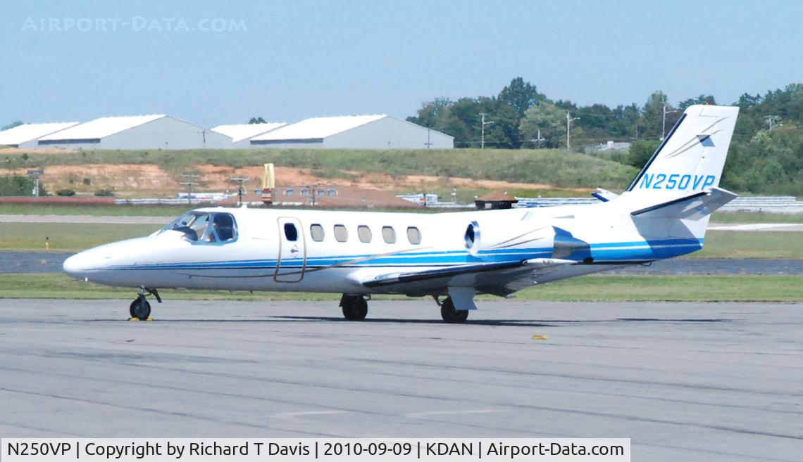 N250VP, 1981 Cessna 550 C/N 550-0250, 1981 Cessna 550 in Danville Va..