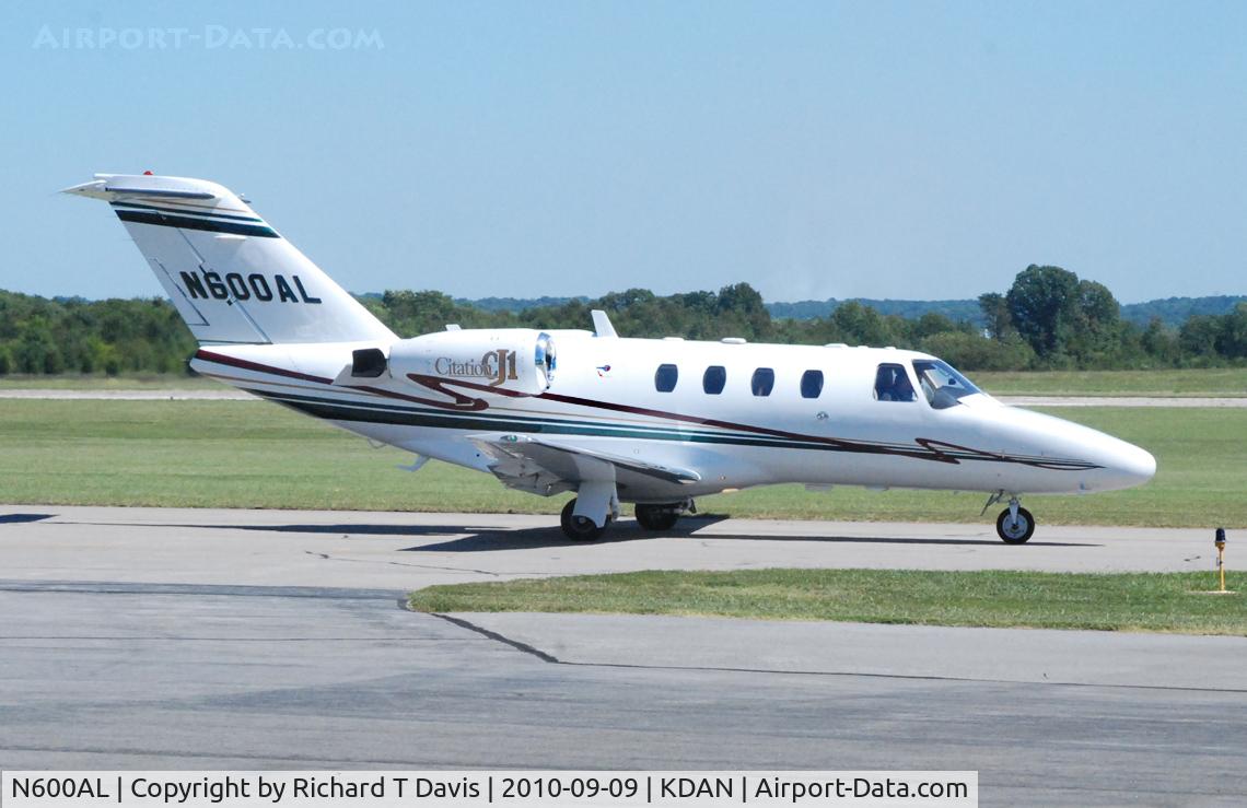 N600AL, 2000 Cessna 525 CitationJet CJ1 C/N 525-0383, 2000 Cessna 525 in Danville Va.