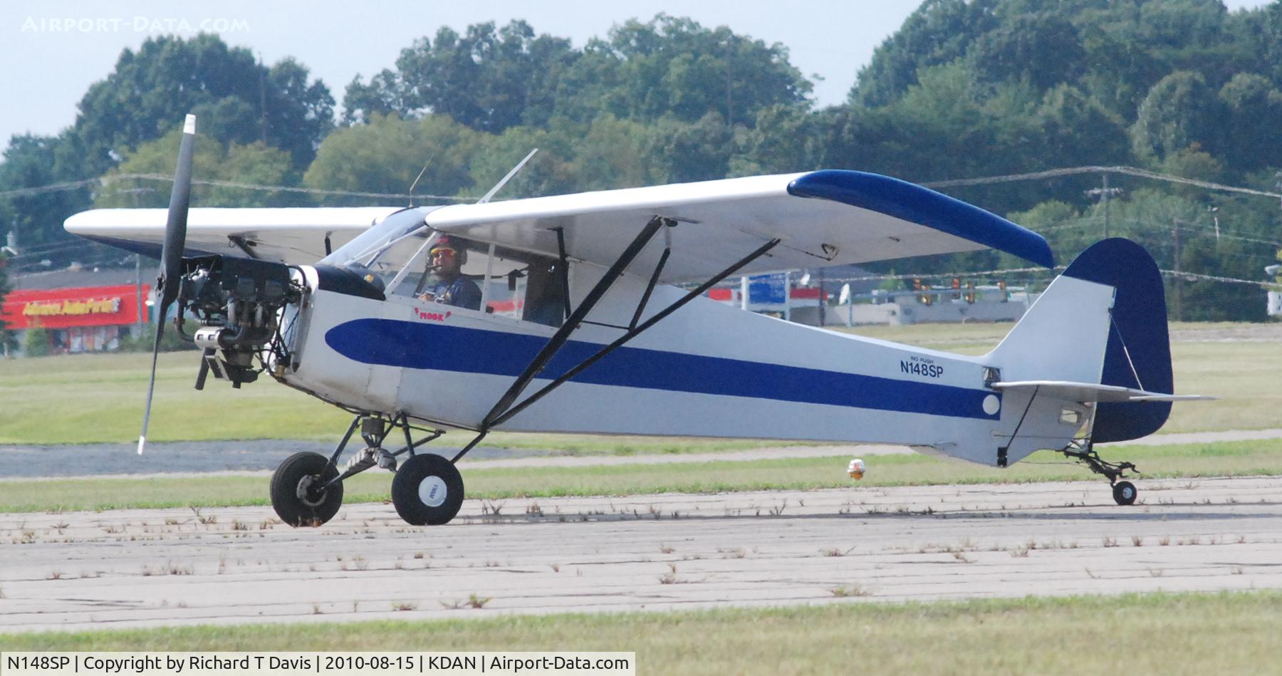N148SP, 1941 Piper J3C-65 Cub Cub C/N 6120, 1941 Piper J3C-65 in Danville...which is a banner plane and often seen pulling over racetracks across the U.S..