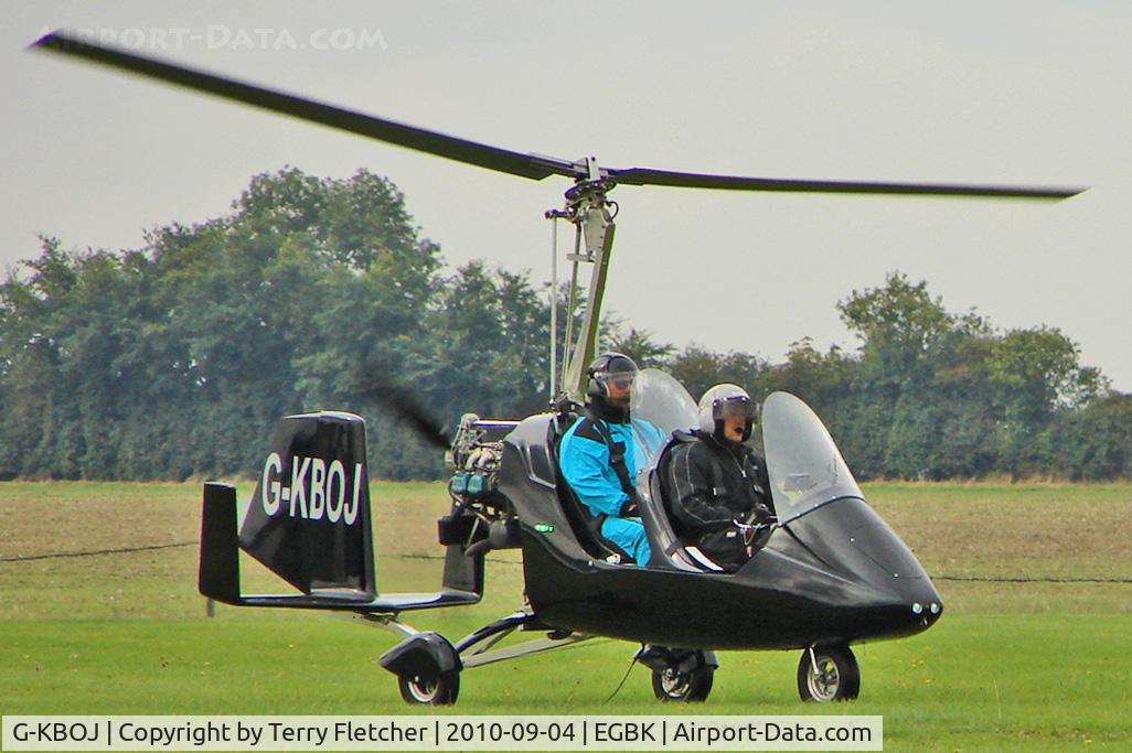 G-KBOJ, 2009 Rotorsport UK MTOsport C/N RSUK/MTOS/016, Gyroplane at 2010 LAA National Rally