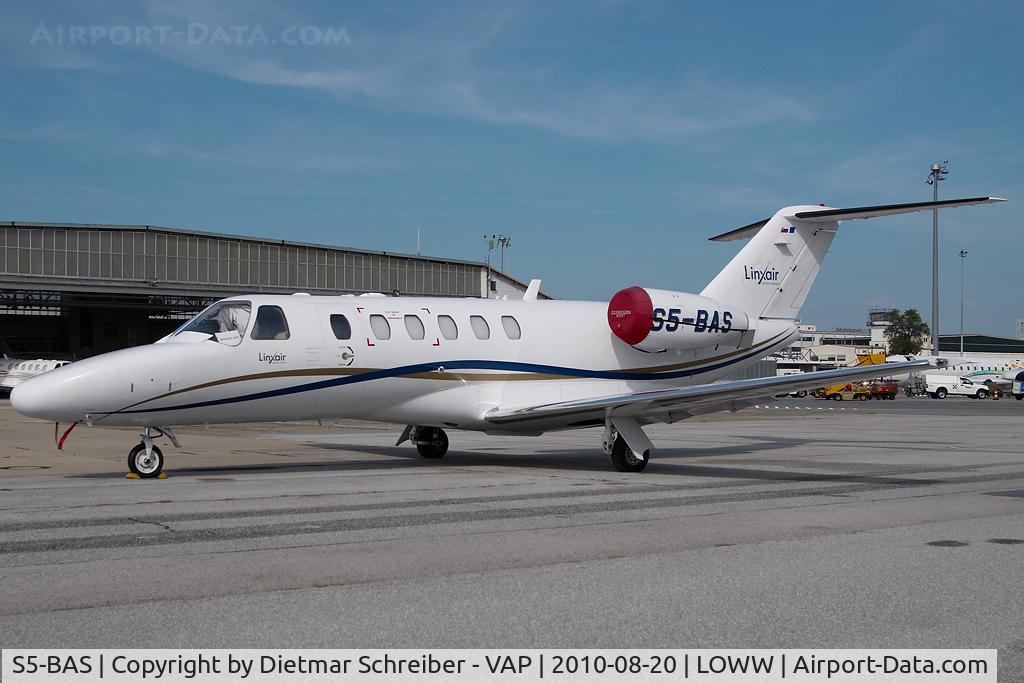 S5-BAS, 2007 Cessna 525A CitationJet CJ2+ C/N 525A-0348, Cessna 525A CJ2