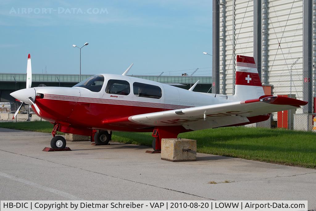 HB-DIC, 1992 Mooney M20J 201 C/N 24-3240, Mooney 20