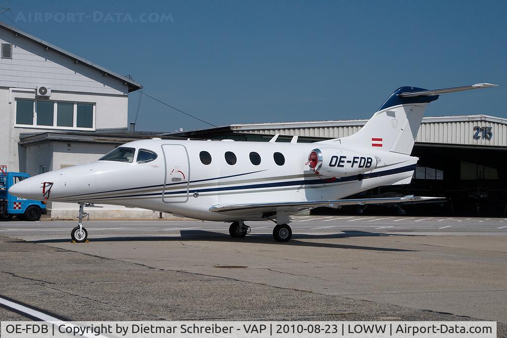 OE-FDB, 2009 Raytheon 390 Premier IA C/N RB-263, Raytheon Premier