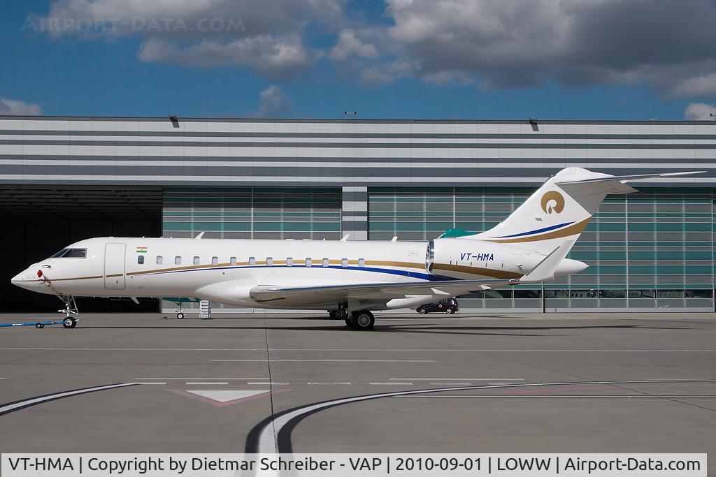 VT-HMA, 2008 Bombardier BD-700-1A10 Global Express C/N 9317, Globalexpress