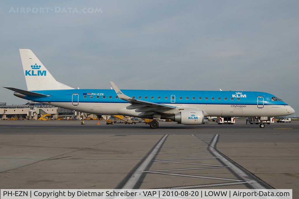 PH-EZN, 2010 Embraer 190LR (ERJ-190-100LR) C/N 19000342, KLM Embraer 190