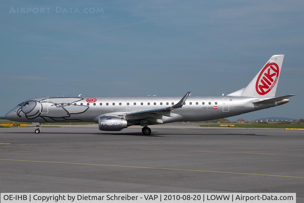 OE-IHB, 2009 Embraer 190LR (ERJ-190-100LR) C/N 19000294, Flyniki Embraer 190