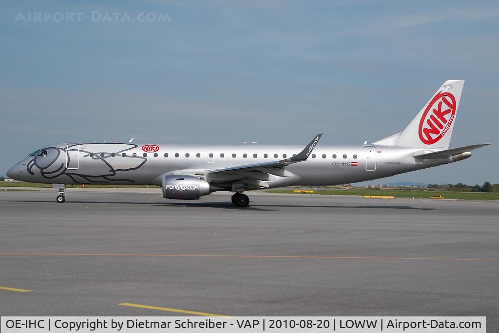 OE-IHC, 2010 Embraer 190LR (ERJ-190-100LR) C/N 19000349, Flyniki Embraer 190
