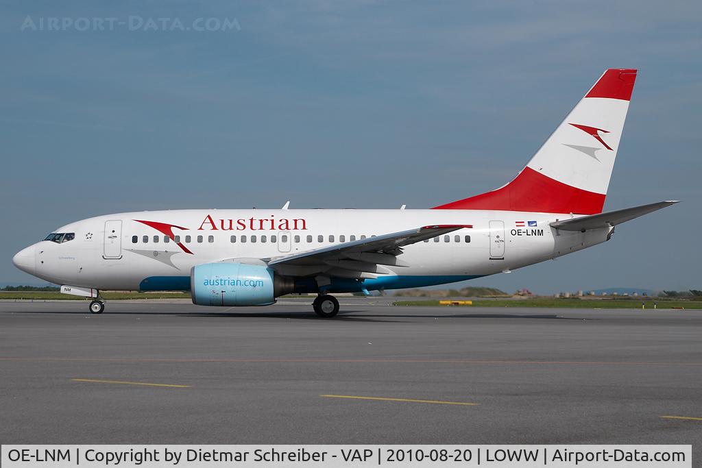 OE-LNM, 2000 Boeing 737-6Z9 C/N 30138, Austrian Airlines Boeing 737-600