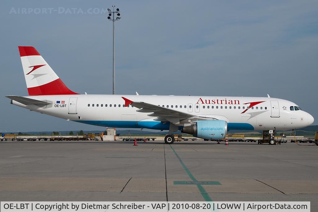 OE-LBT, 2000 Airbus A320-214 C/N 1387, Austrian Airlines Airbus A320