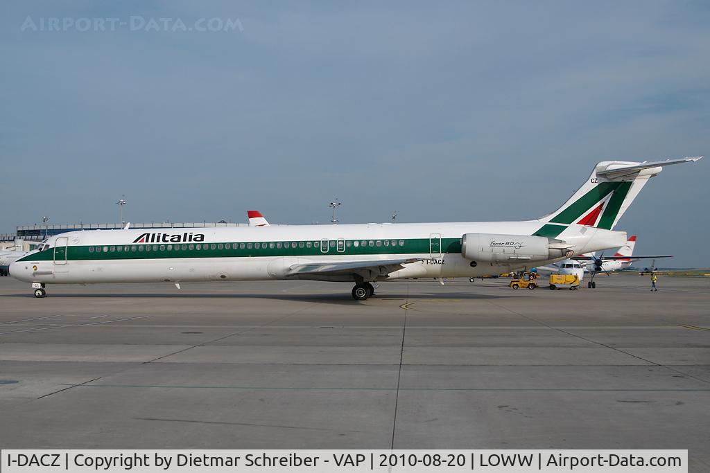 I-DACZ, 1991 McDonnell Douglas MD-82 (DC-9-82) C/N 53058/1927, Alitalia MD80