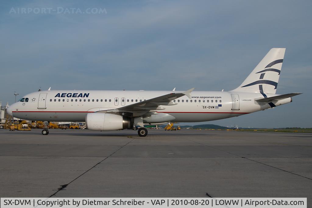 SX-DVM, 2008 Airbus A320-232 C/N 3439, Aegean Airbus 320