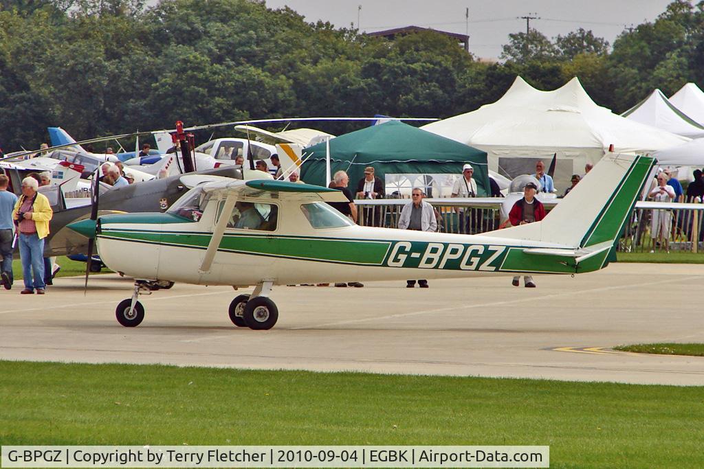 G-BPGZ, 1966 Cessna 150G C/N 150-64912, 1966 Cessna CESSNA 150G, c/n: 150-64912 at 2010 LAA National Rally