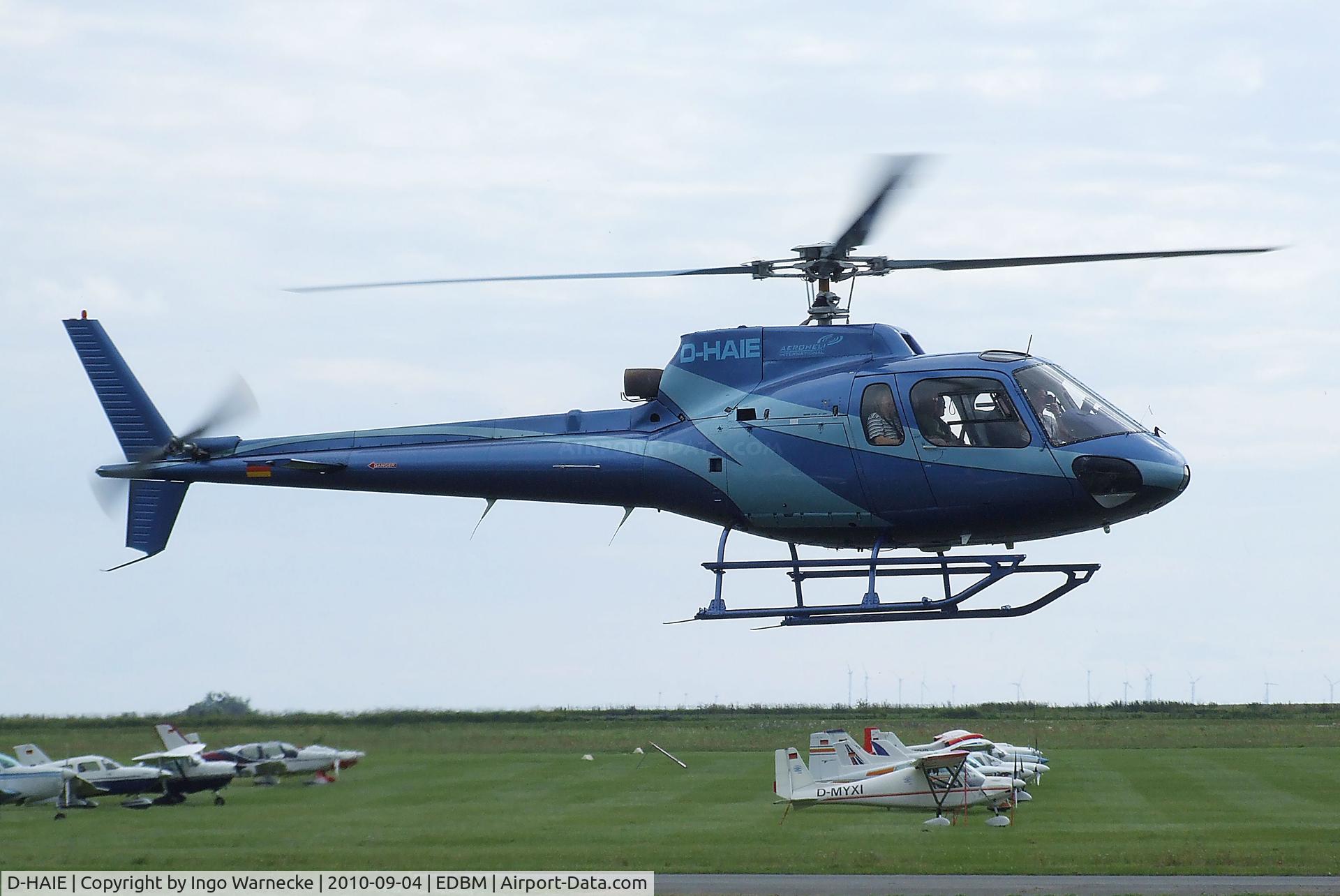 D-HAIE, 1984 Aerospatiale AS-350B Ecureuil C/N 1790, Aerospatiale AS.350B Ecureuil at the 2010 Air Magdeburg