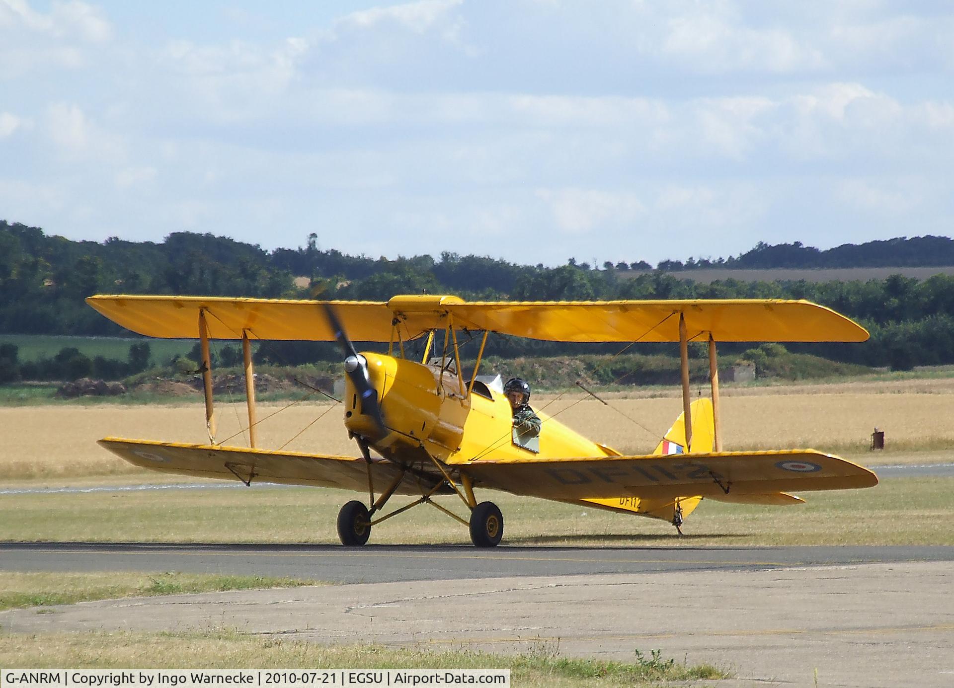 G-ANRM, 1942 De Havilland DH-82A Tiger Moth II C/N 85861, De Havilland (Morris) D.H.82A Tiger Moth at Duxford airfield