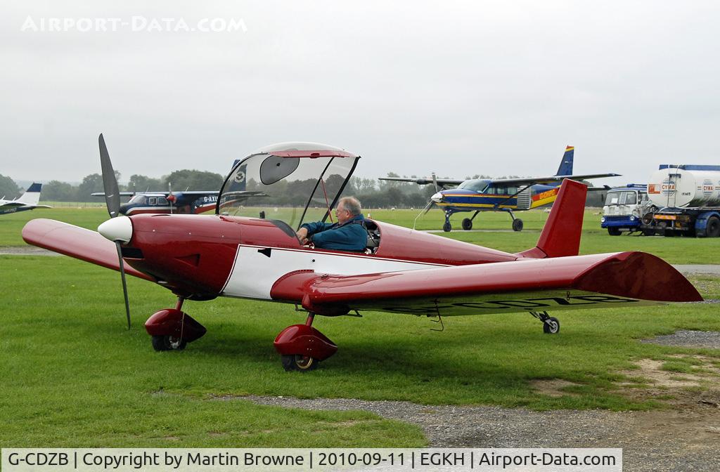 G-CDZB, 2006 Zenair CH-601UL Zodiac C/N PFA 162A-14431, SHOT AT HEADCORN