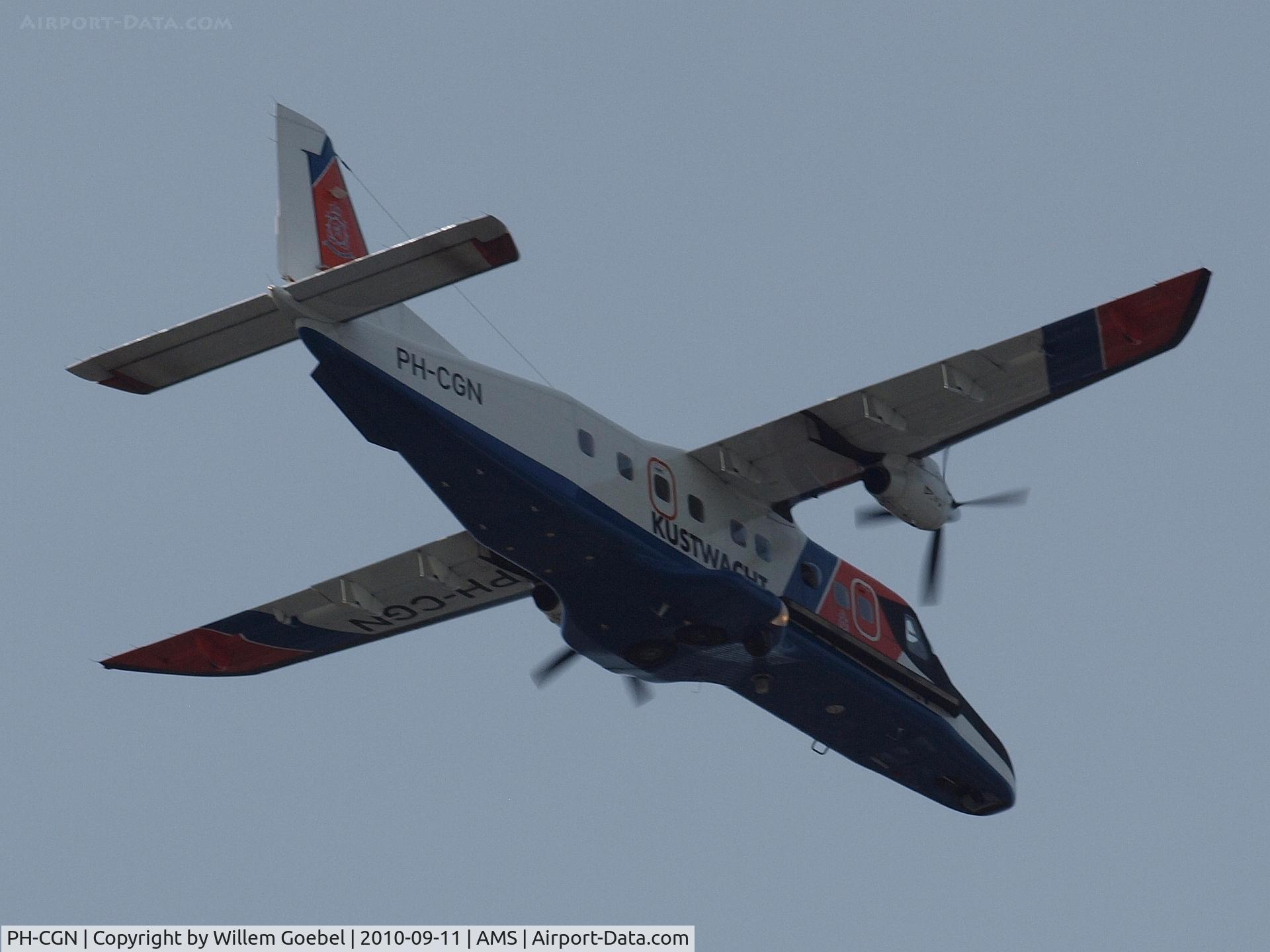 PH-CGN, 1990 Dornier 228-212 C/N 8181, Fly over Amsterdam Airport