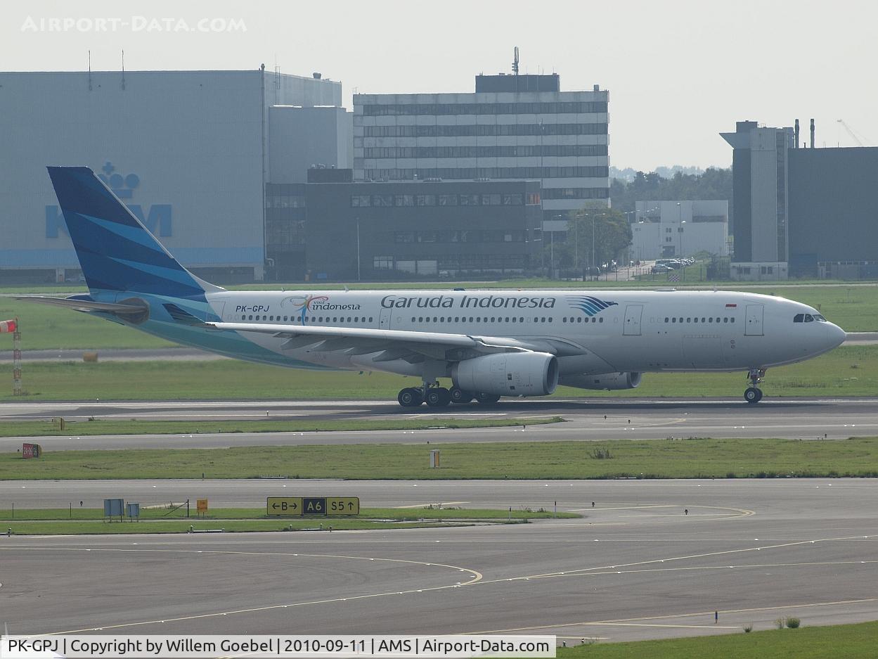 PK-GPJ, 2009 Airbus A330-243 C/N 988, Ready for take off