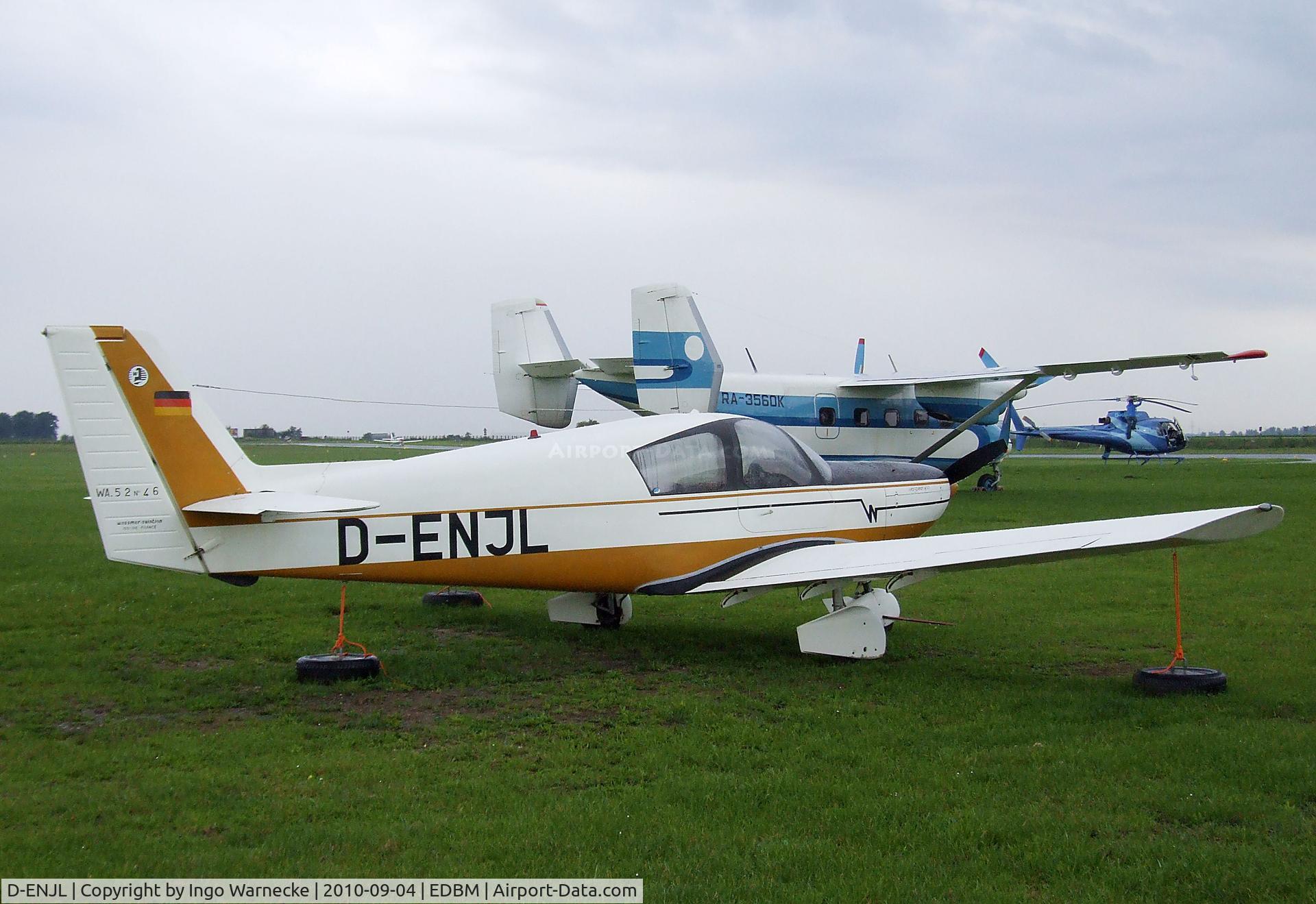 D-ENJL, Wassmer WA-52 Europa C/N 46, Wassmer WA.52 Europa at the 2010 Air Magdeburg