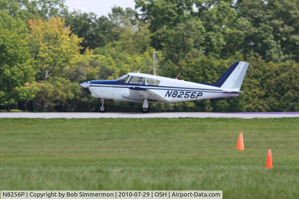 N8256P, 1963 Piper PA-24-250 Comanche C/N 24-3233, Departing Airventure 2010 - Oshkosh, Wisconsin