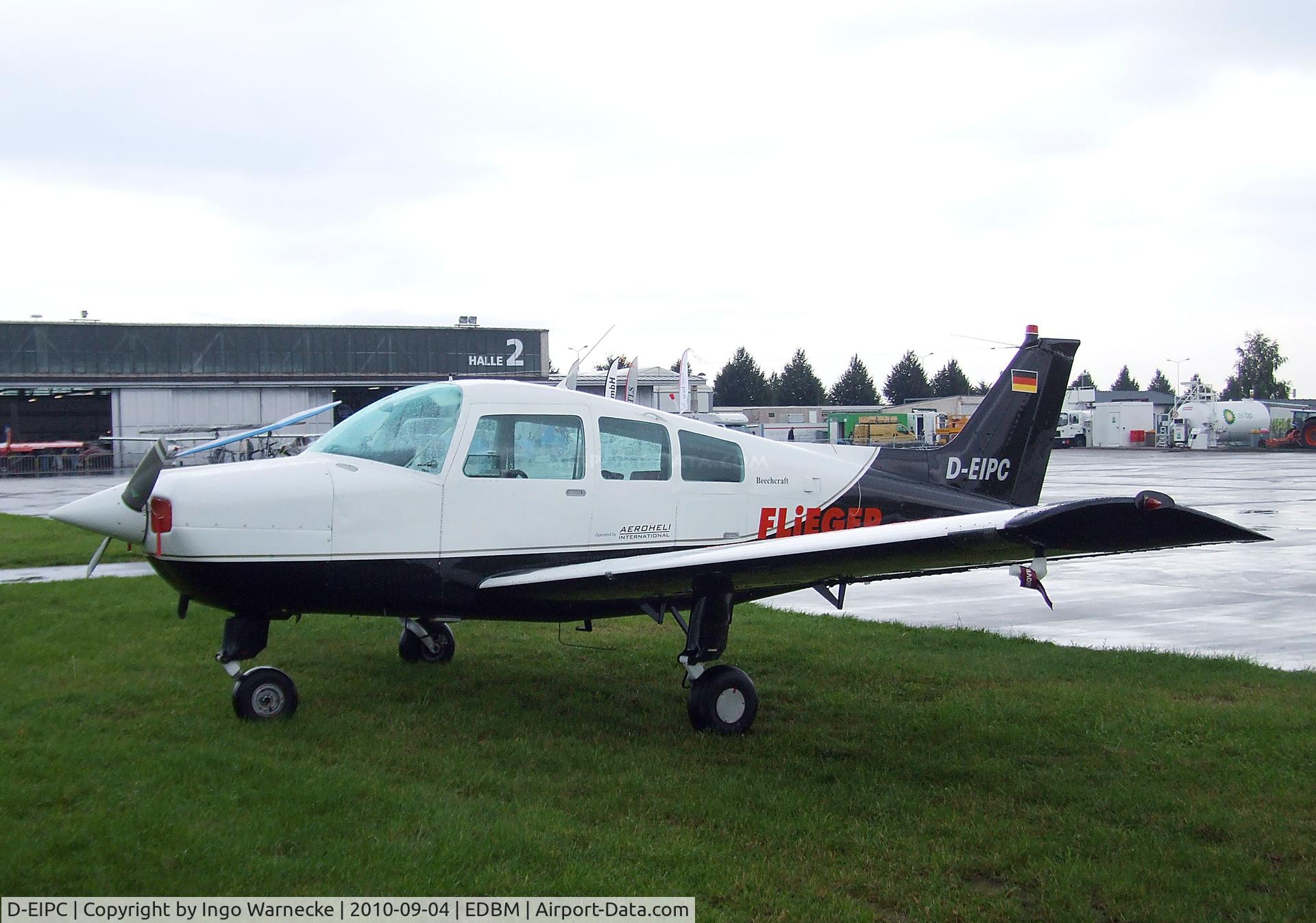 D-EIPC, Beech C23 Sundowner 180 Sundowner 180 C/N M-1835, Beechcraft C23 Sundowner 180 at the 2010 Air Magdeburg
