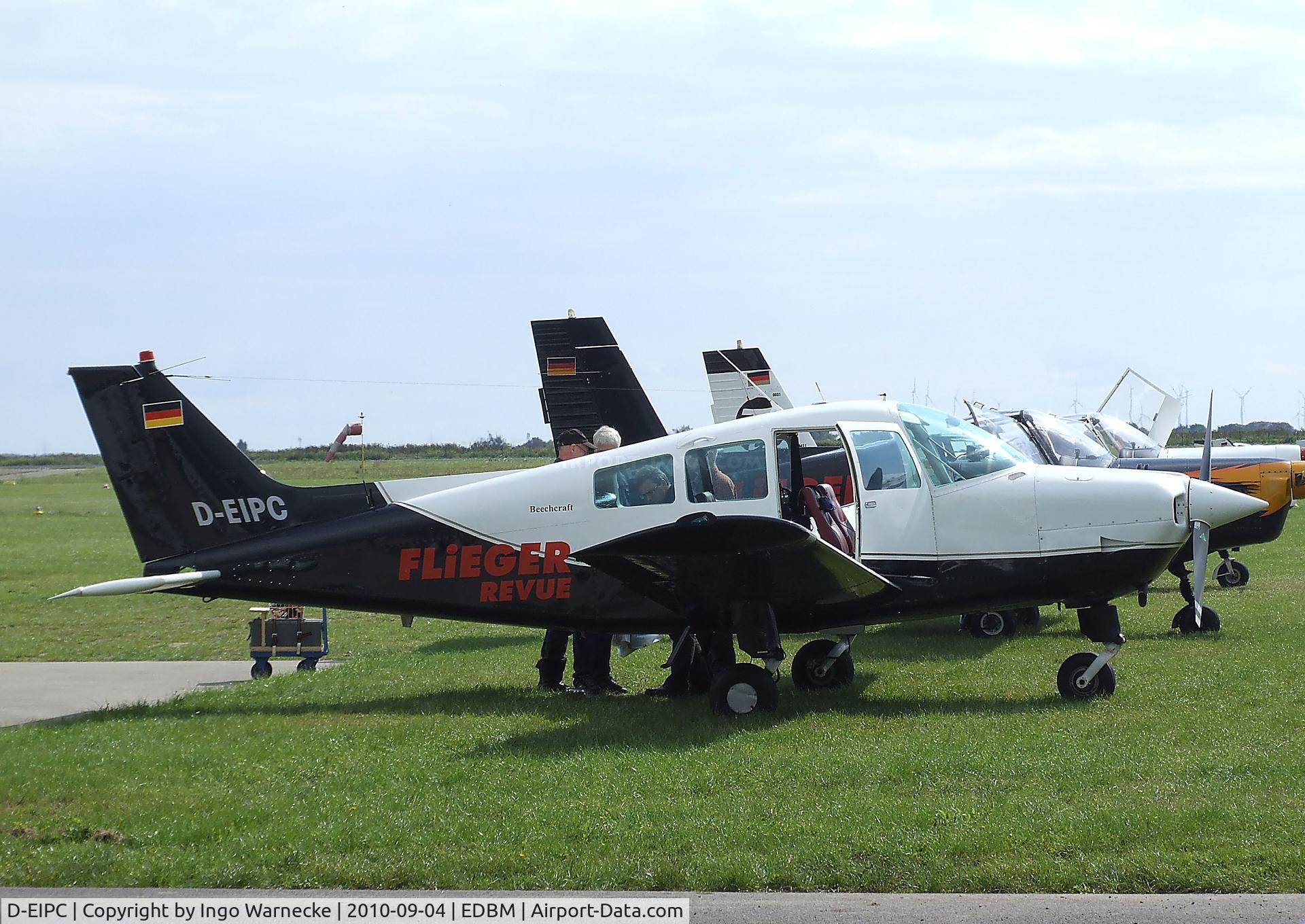 D-EIPC, Beech C23 Sundowner 180 Sundowner 180 C/N M-1835, Beechcraft C23 Sundowner 180 at the 2010 Air Magdeburg