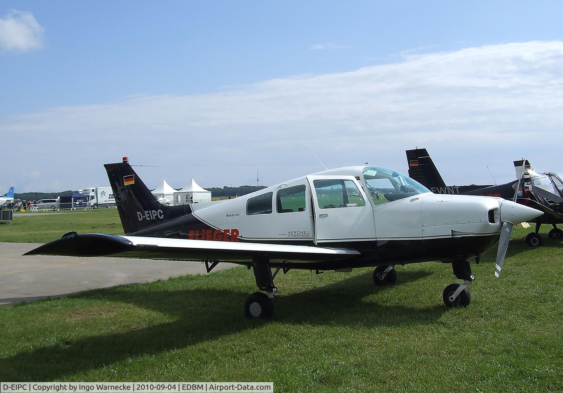 D-EIPC, Beech C23 Sundowner 180 Sundowner 180 C/N M-1835, Beechcraft C23 Sundowner 180 at the 2010 Air Magdeburg