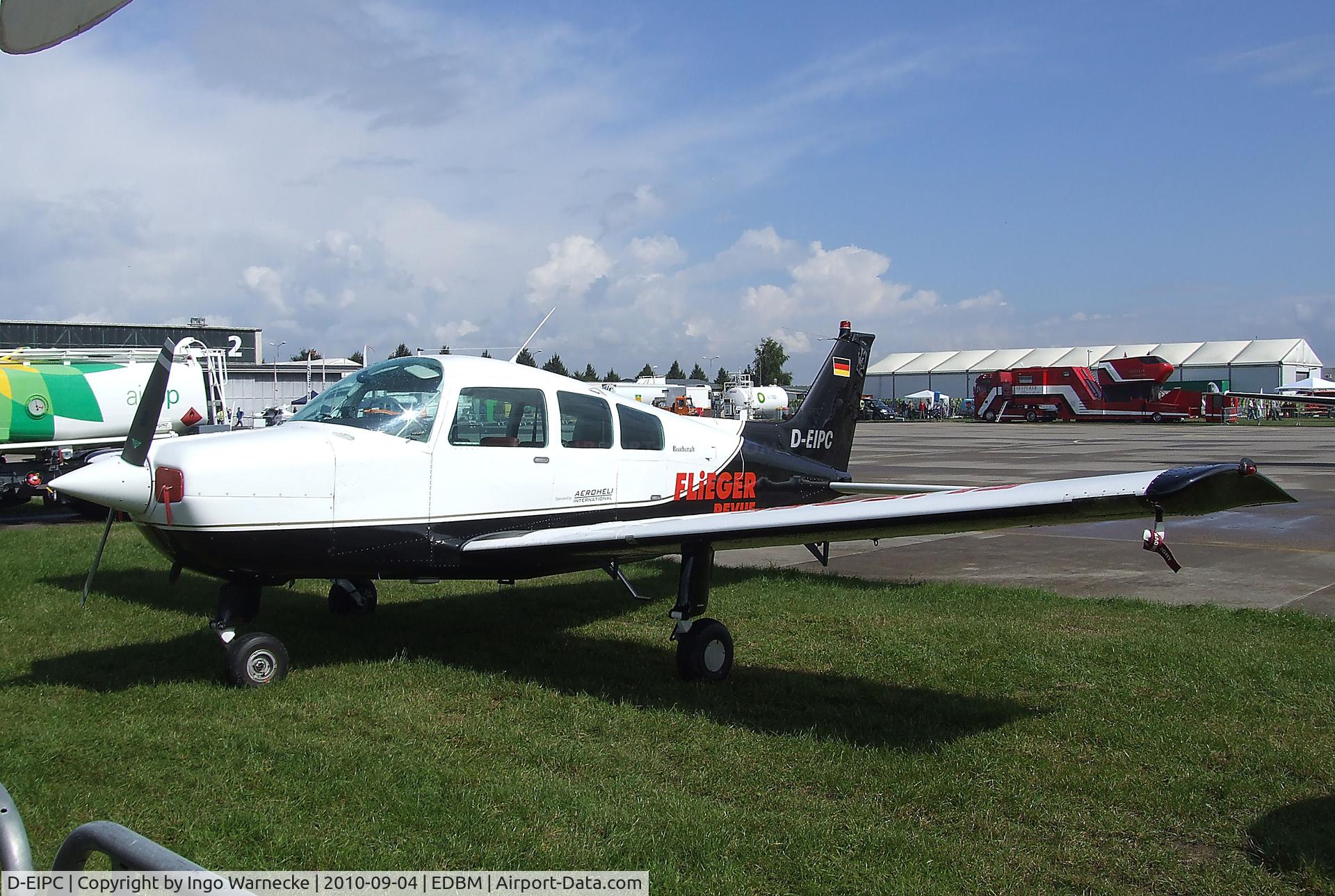 D-EIPC, Beech C23 Sundowner 180 Sundowner 180 C/N M-1835, Beechcraft C23 Sundowner 180 at the 2010 Air Magdeburg