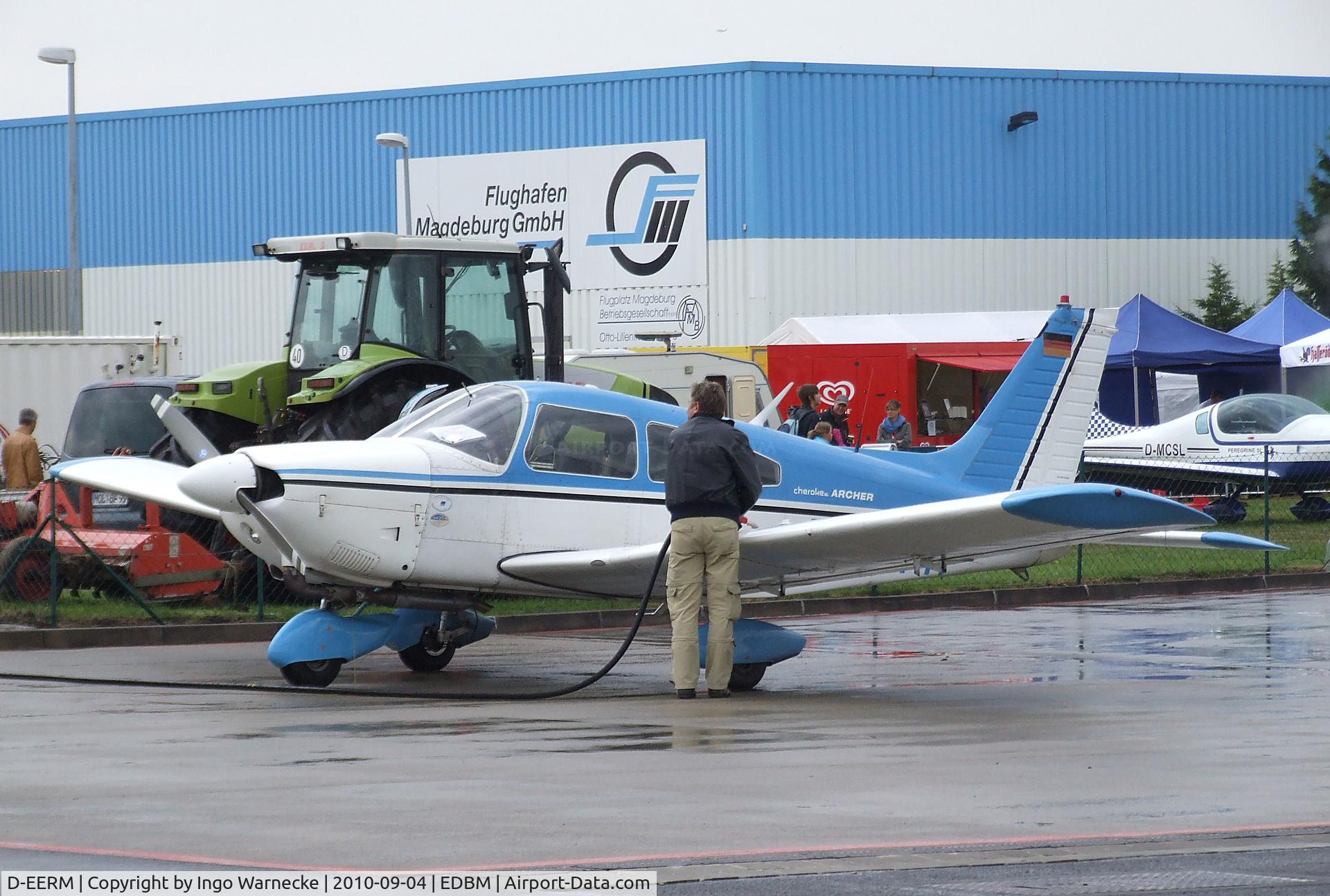 D-EERM, 1974 Piper PA-28-180 Cherokee C/N 28-7405206, Piper PA-28-180 Cherokee Archer at the 2010 Air Magdeburg